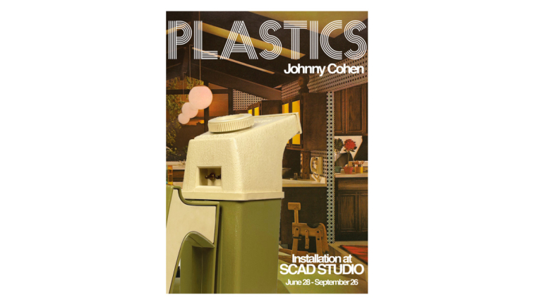 Poster for Johnny Cohen exhibition