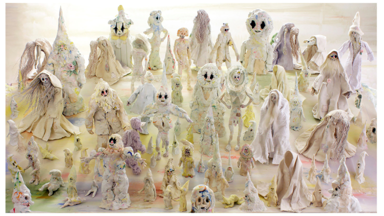 Signature image for Allison Schulnik exhibition