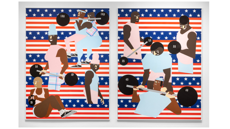 Nina Chanel Abney exhibition signature image