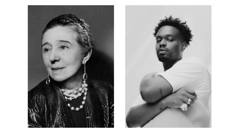 portraits of Lanvin and Addy
