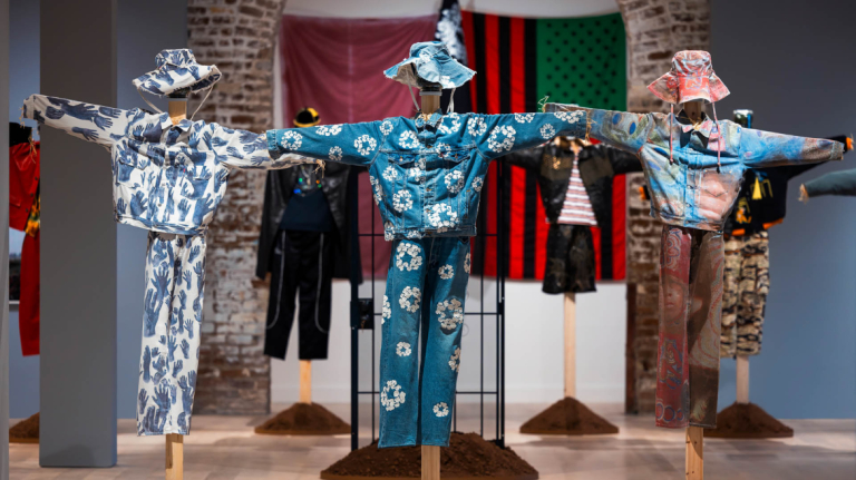 installation view of Tremaine Emory exhibition