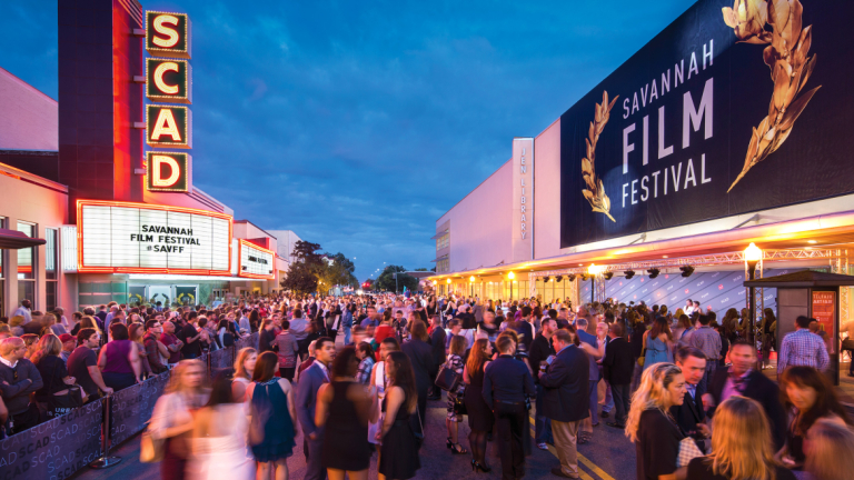 Street party at 2015 Savannah Film Festival