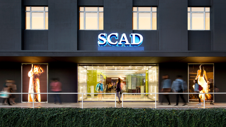 Exterior of 1600 Peachtree, SCAD, Atlanta