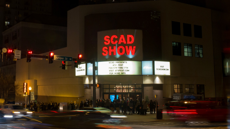 SCADshow, SCAD Atlanta SCADshow, SCAD Atlanta marquee