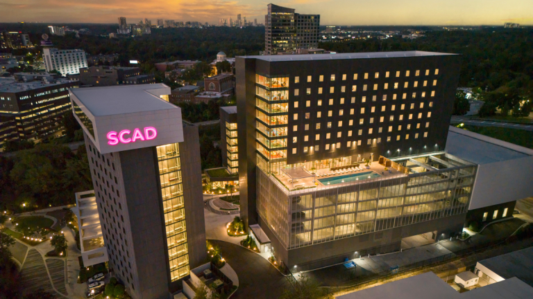 aerial view of SCAD Atlanta
