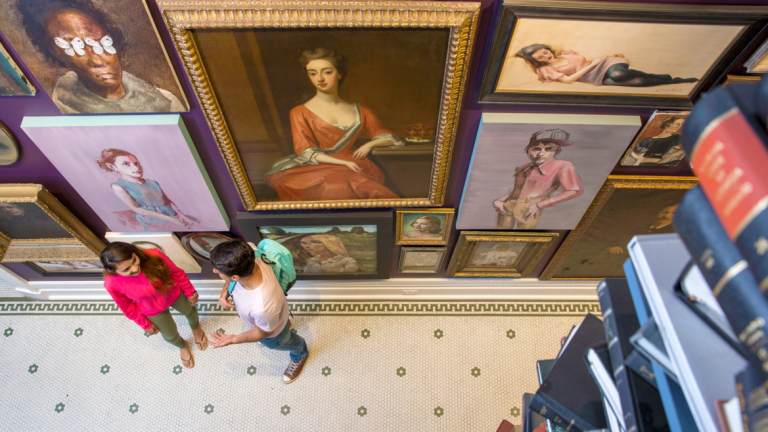 Inside Morris Hall at SCAD Savannah