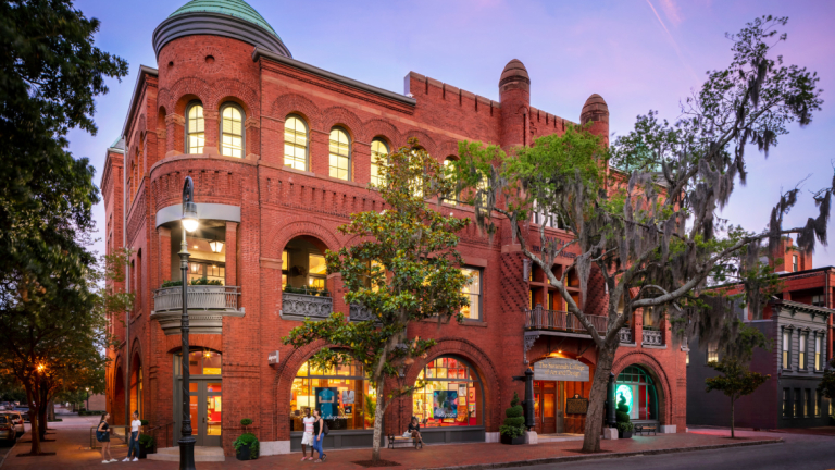Exterior of Poetter Hall in SCAD Savannah