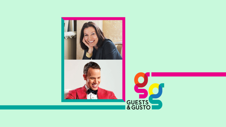 Guests and Gusto speakers Dara Caponigro and Miles Redd