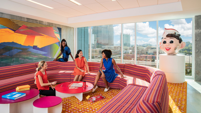 SCAD students inside Atlanta FORTY