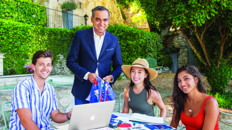 Bibhu Mohapatra works with luxury and fashion management students