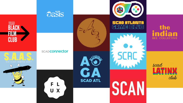 Atlanta student club logos.