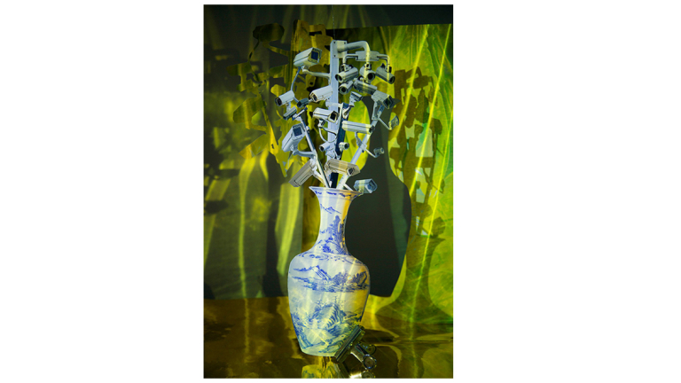 Xiwen Zhu, "Home Vase," 2021, archival pigment print, 30 x 45 in., edition 1 of 5. Courtesy of the artist.