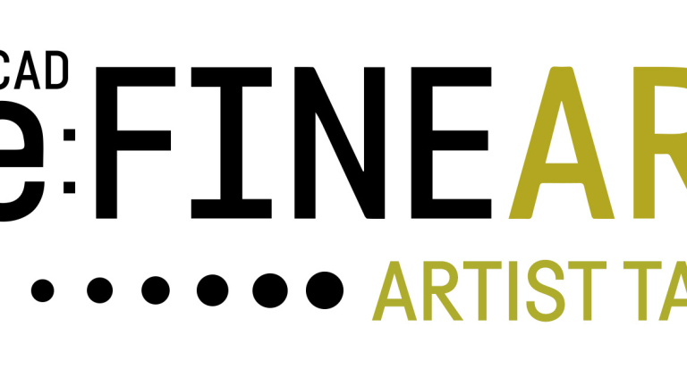 deFINE ART Artist talks graphic