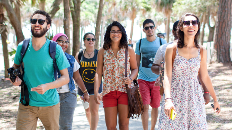 SCAD ISSO outing for international students