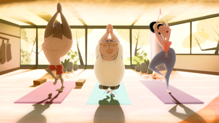 Play video of "Namastay With Me" by Margo Pierce SCAD animation student work