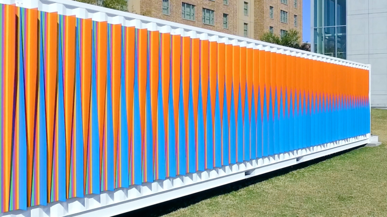 SCAD deFINE ART honoree Carlos Cruz-Diez 'Chroma' time-lapse
