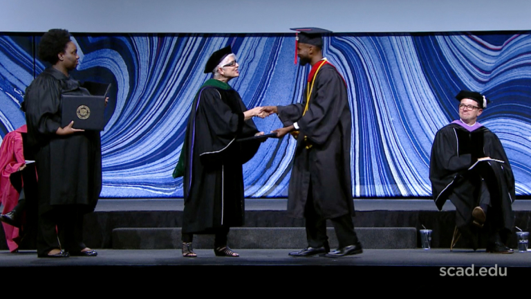 SCAD Savannah 2018 Presentation of Degrees.