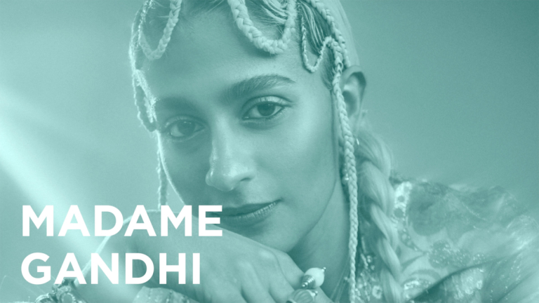 Play "On Creativity with Madame Gandhi" video