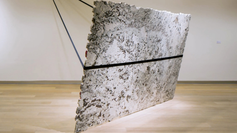 SCAD President Paula Wallace interviews artist Jose Dávila