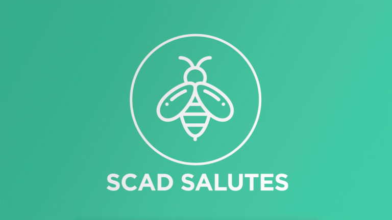 Play "SCAD Salutes" video