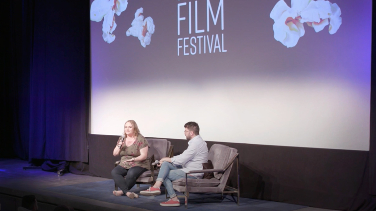 Play video of Danielle Macdonald at SCAD Savannah Film Festival
