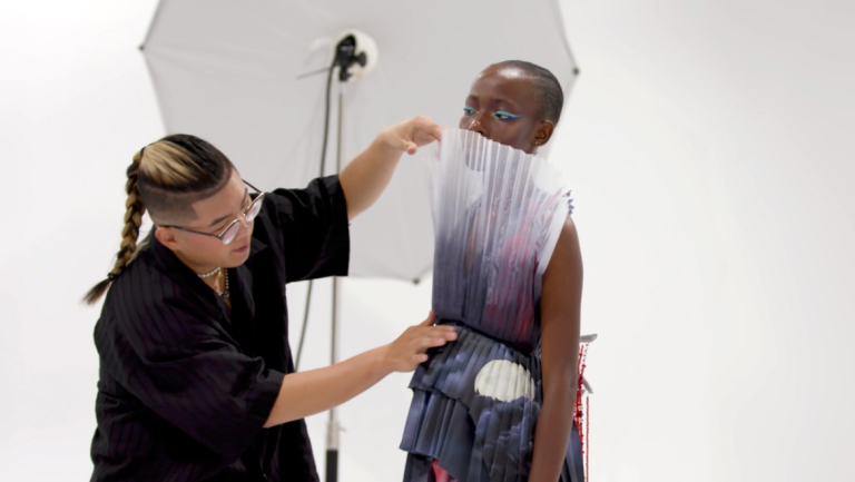 Play "Fashion alum Beckham Lin" video