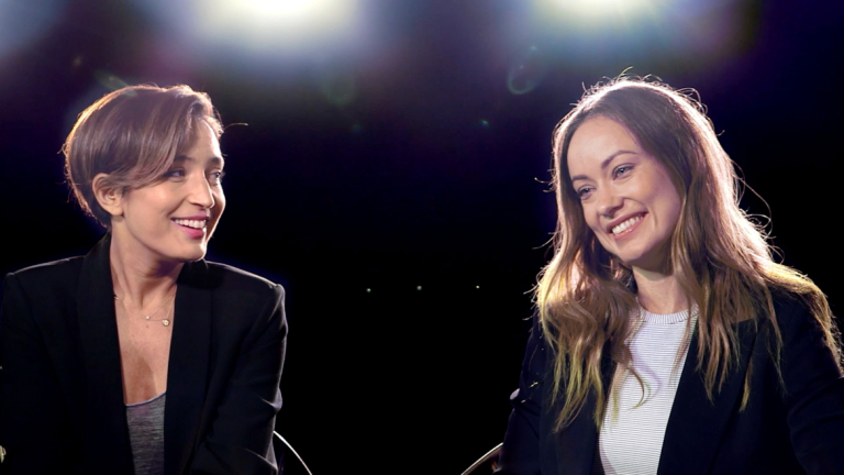 Reed Morano and Olivia Wilde at Savannah Film Festival