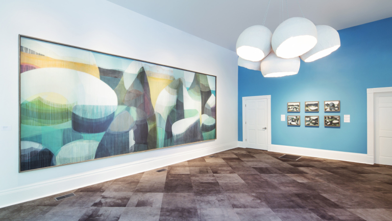 katherine sandoz, "tahoe hybrids" at SCAD's Pinnacle Gallery, 2014.