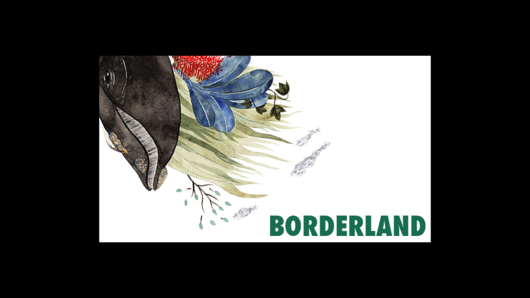 Rumi Hara, M.F.A. illustration student, Osaka Japan, "Borderland 7," watercolor on paper, 7.3" x 10", 2014.