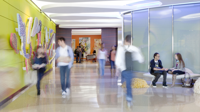 SCAD Atlanta hallway