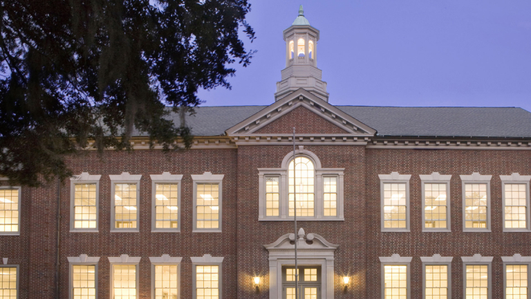 Arnold Hall, exterior, SCAD Savannah
