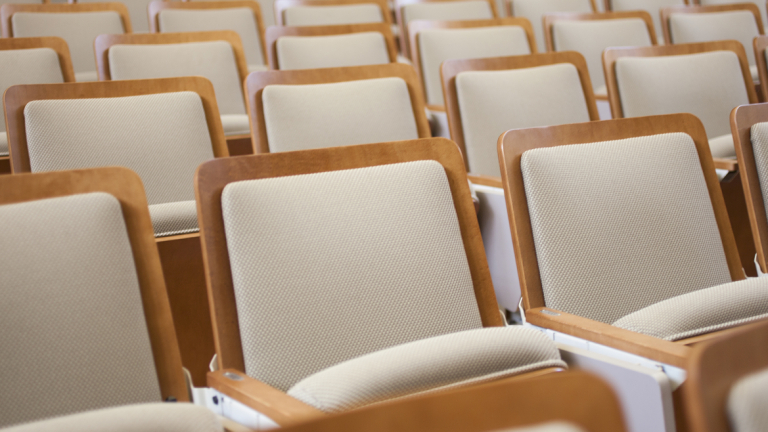 Arnold Hall auditorium seating, SCAD Savannah