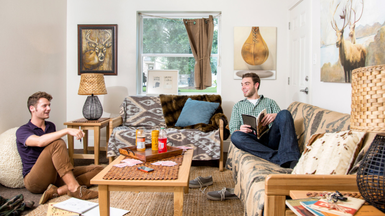 The Terrace, mens living room