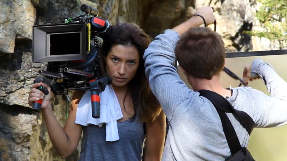 Still from "Cinematographer" by film and television student Heather Waldron