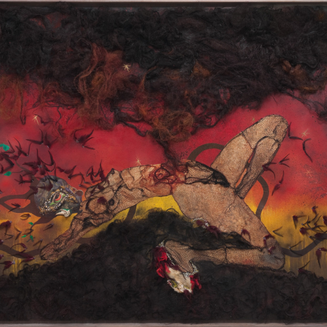 96761Wangechi Mutu, The storm has finally made it out of me Alhamdulillah, 2012