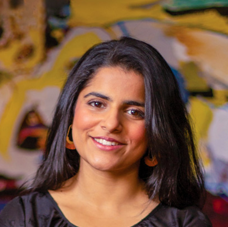 Advertising alumna Samyu Murali