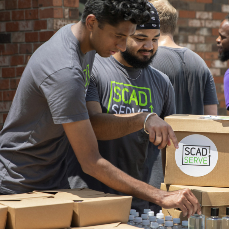 SCAD SERVE, feed the hungry