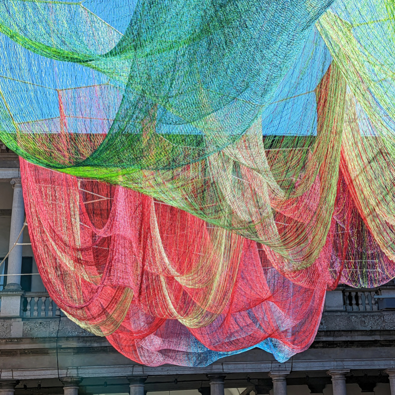 Janet Echelman, SCAD Fashion 2026 artwork