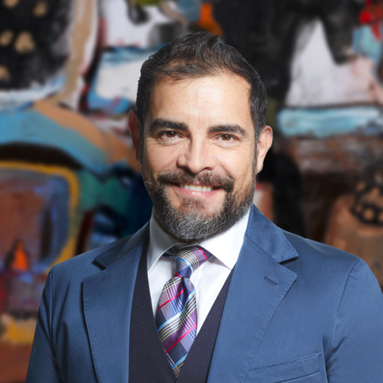 SCAD faculty portrait of Jaime Castaneda