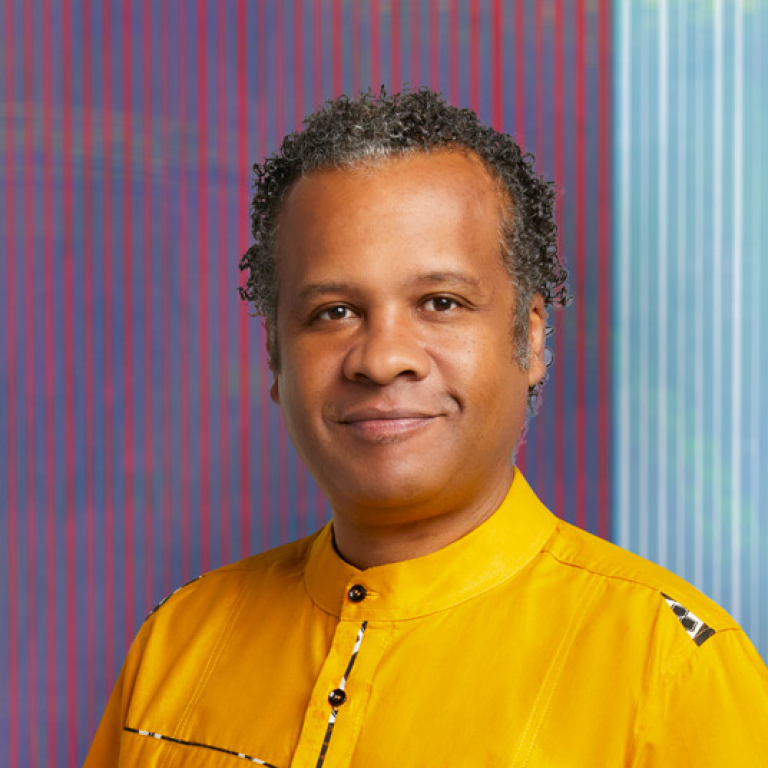 SCAD faculty portrait of Kwame Nyongo