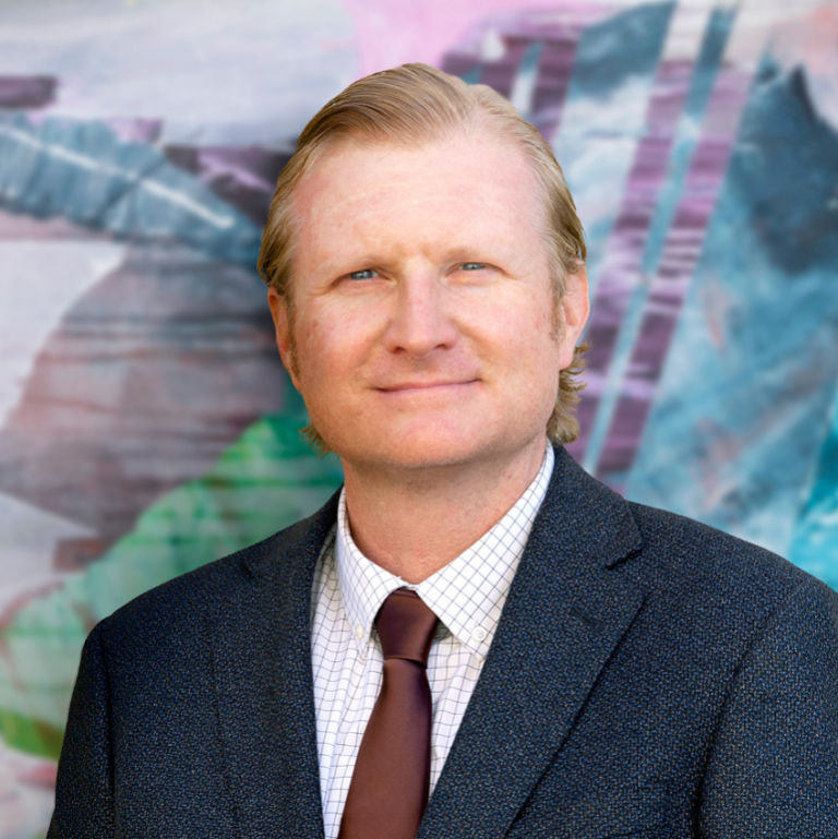 SCAD faculty portrait of Aneurin Warburton