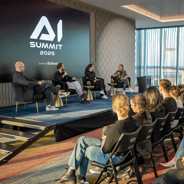 Panel at SCAD's AI Summit