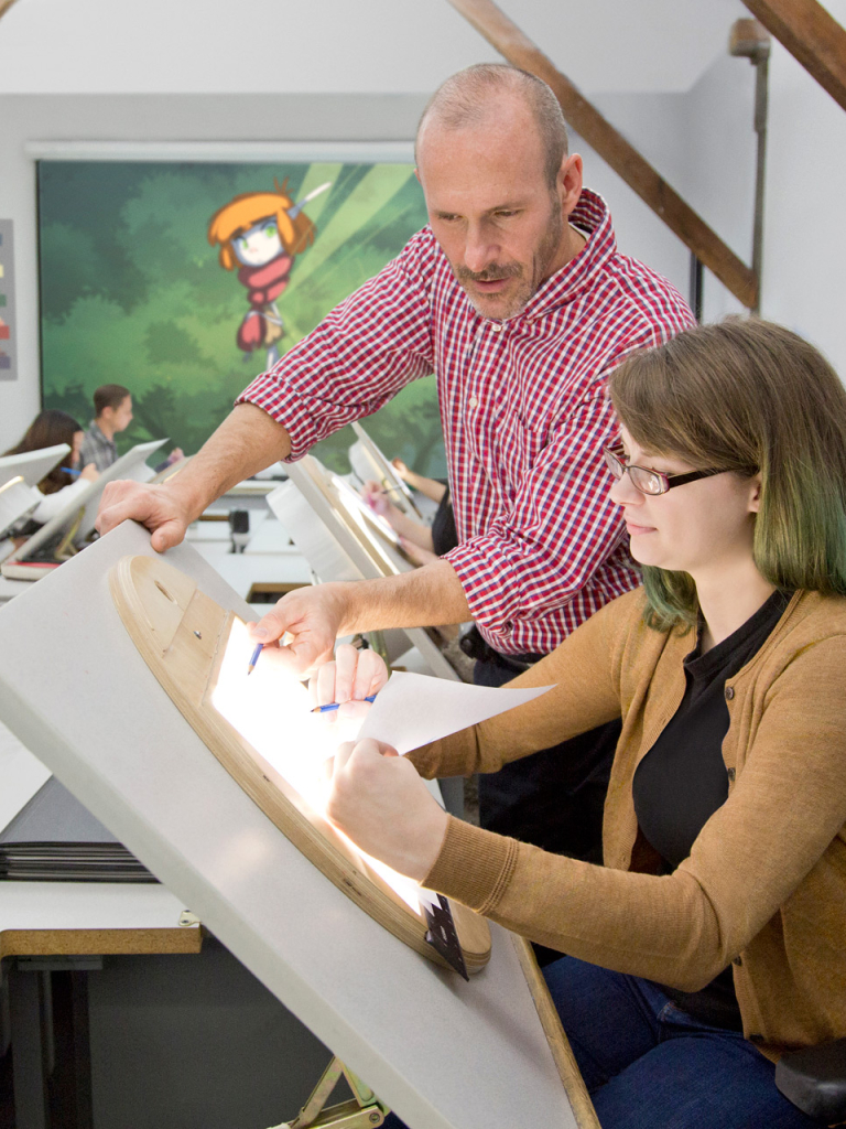 Animation classroom