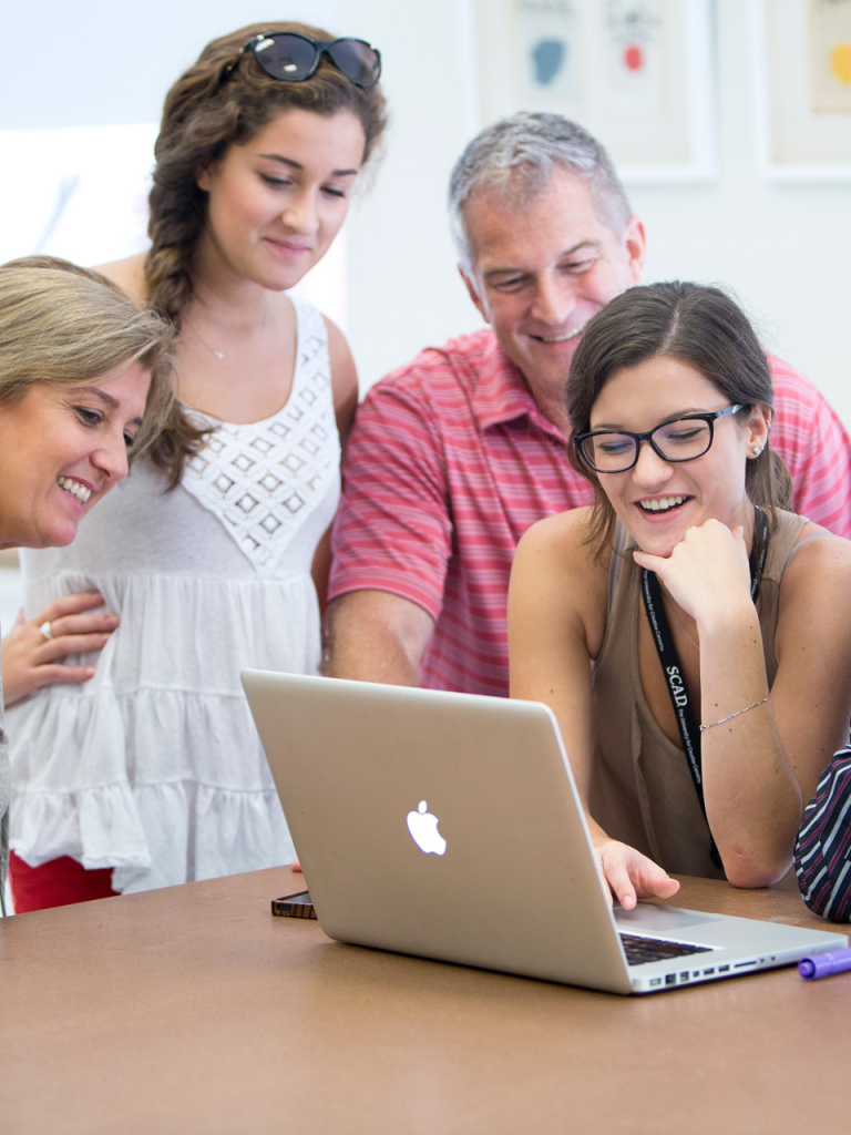 Parents and Families Admission SCAD