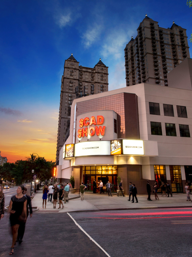 Exterior of SCAD Show Atlanta