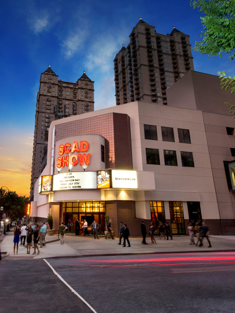 Exterior of SCAD Show Atlanta