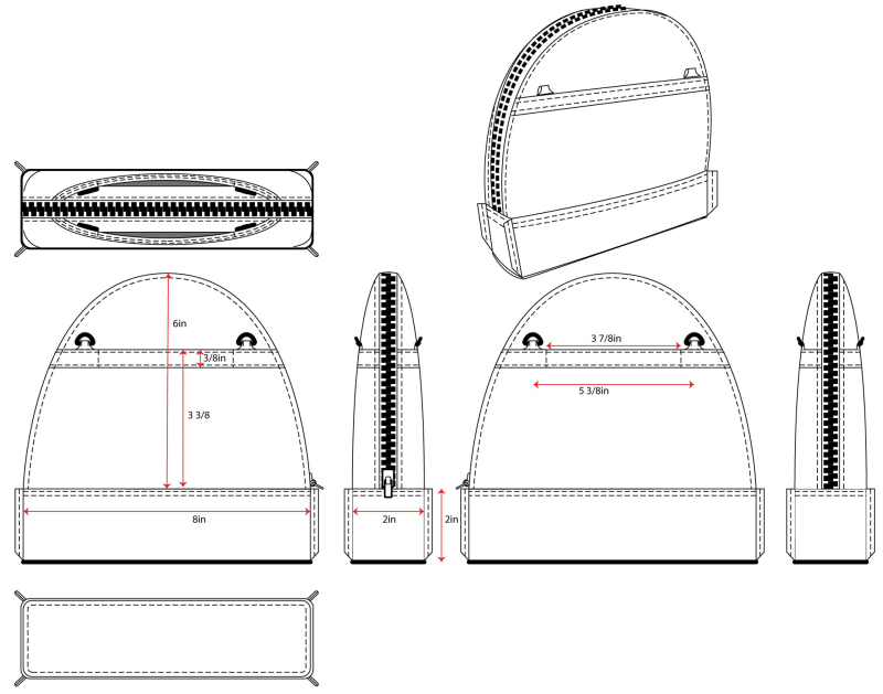 Accessory design student work by Sam Williams