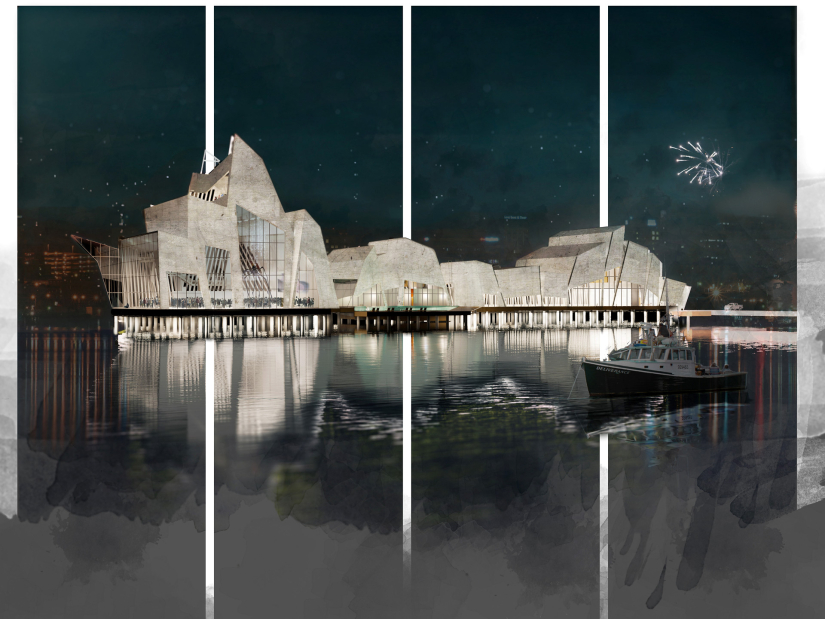 Architecture student work, Untitled by Zoe Lee