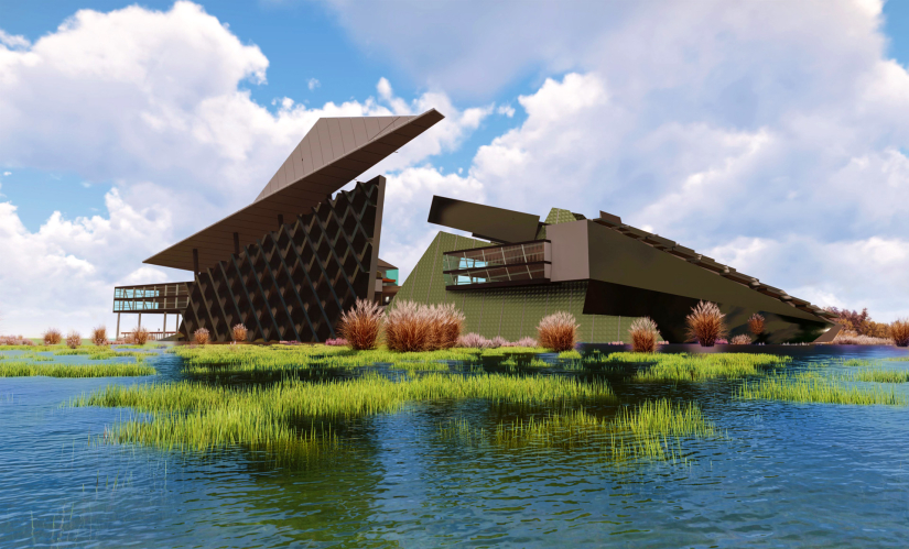 "The Africa Youth Center" by architecture student Ohene Twum