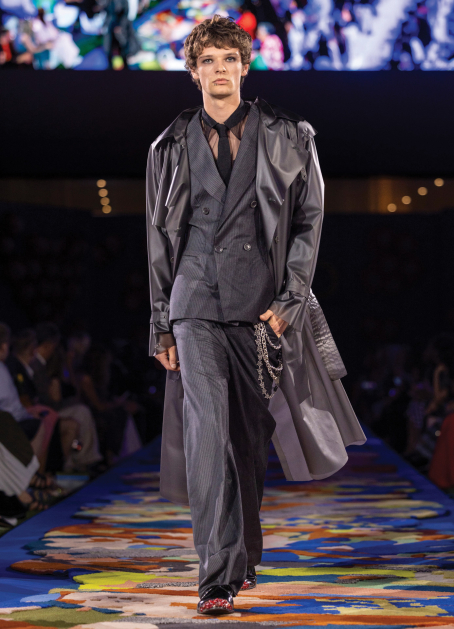 Student work for fashion by Logan Fluharty.